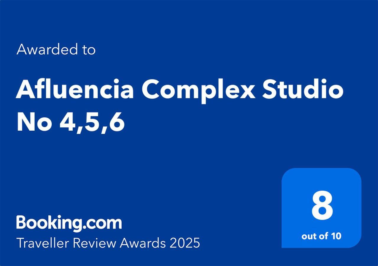 Afluencia Complex Studio No 4,5,6 Náousa Exteriör bild